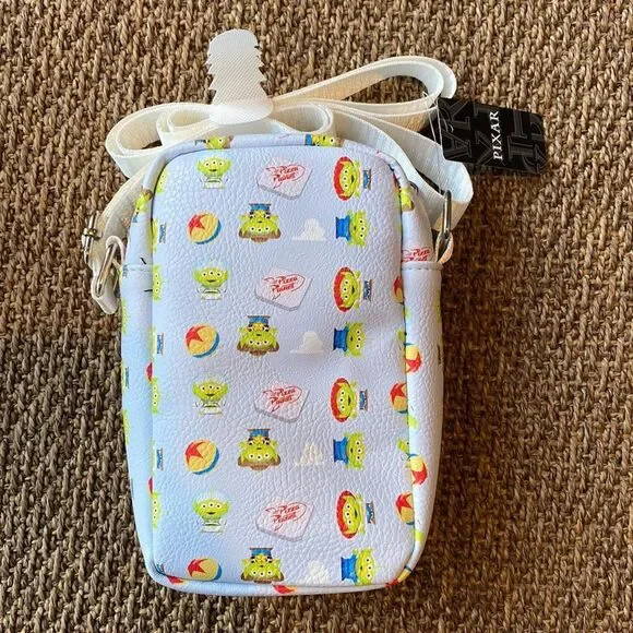 Disney Pixar Pizza Planet Aliens Cross Body Bag - Picture 2 of 3